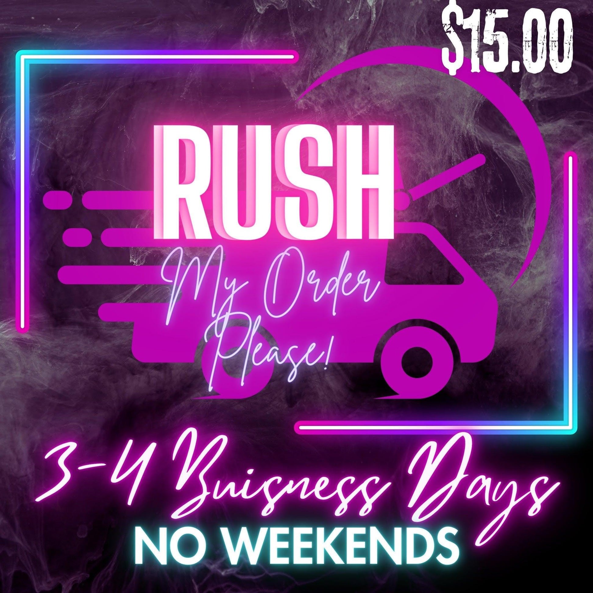 Rush My Order - Bcuz I AM Kreations