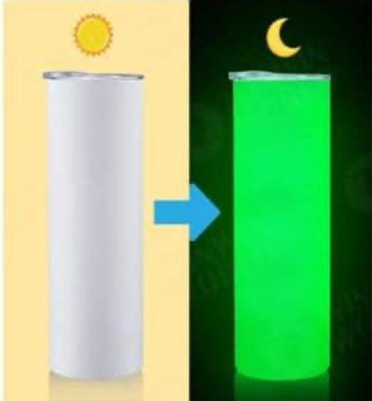 20 oz Glow N the Dark Tumblers - Bcuz I AM Kreations