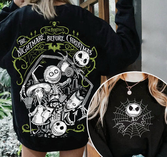 💀SKELLY FUN- CREWNECK FRONT N BACK