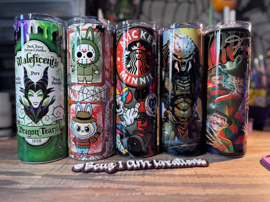 CUSTOM 20OZ TUMBLERS