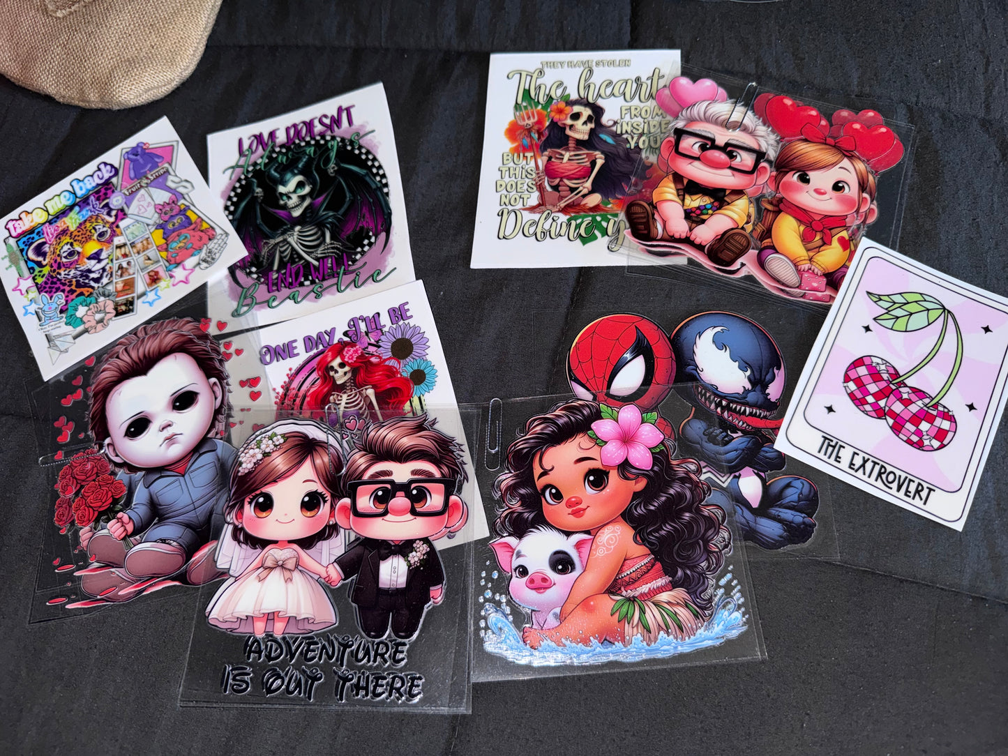 UV DTF STICKERS-6 for $12.00