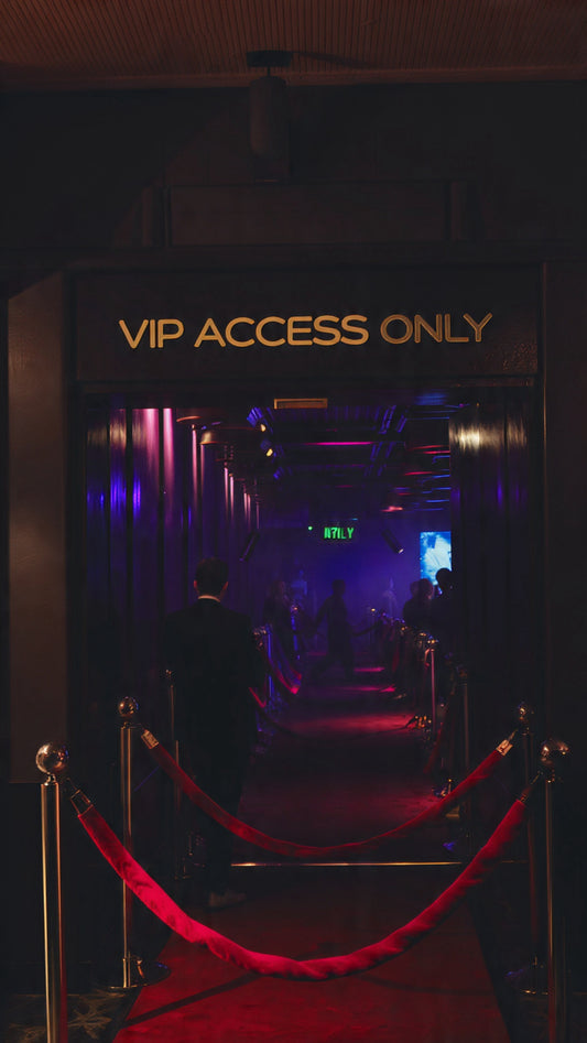 VIP ONLY ENTRY